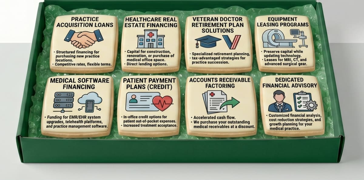 MediFund Solutions cookies close-up